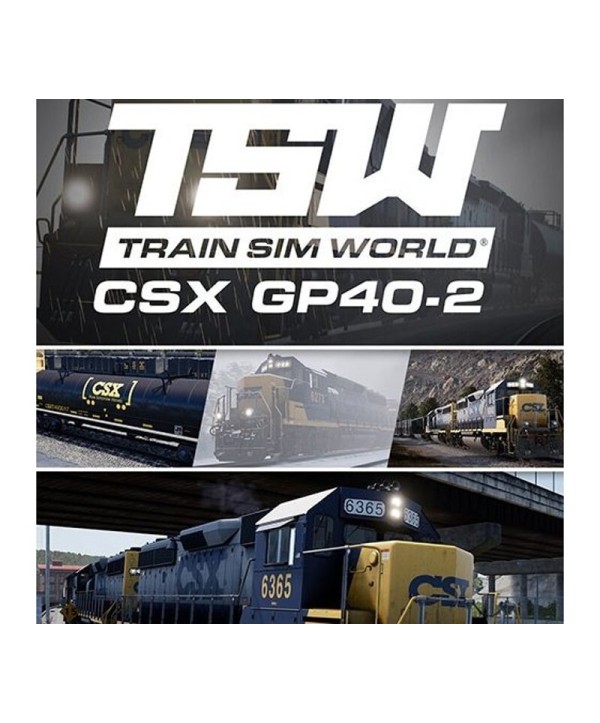 Train Sim World - CSX GP40-2 Loco Add-On DLC Steam Key EUROPE